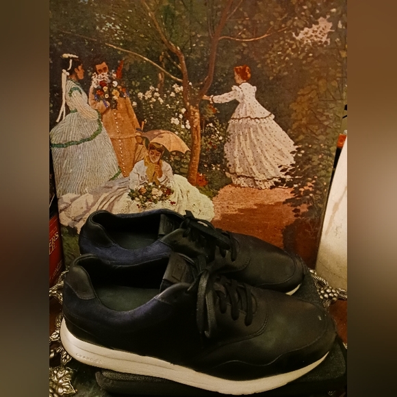 👞👞Cole Haan C263383 Mens Grand Pro Tennis Sneaker Shoes Black Leather,10.5M - Picture 9 of 9